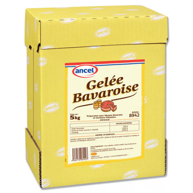 Gelee bavaroise Ancel 5 kg