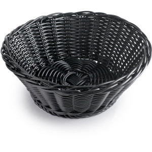 Corbeille à Pain en Polyrattan Ronde Ø 22 cm Noire Ibili Corbeille à Pain en Polyrattan Ronde Ø 22 cm Noire Ibili