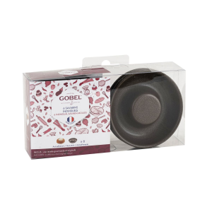 Moule à Savarins Individuels Bouchés Antiadhésif (x6) Gobel