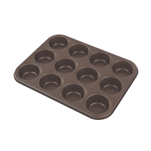 Moule Muffins Antiadhésif 20 cm (x12) Gobel