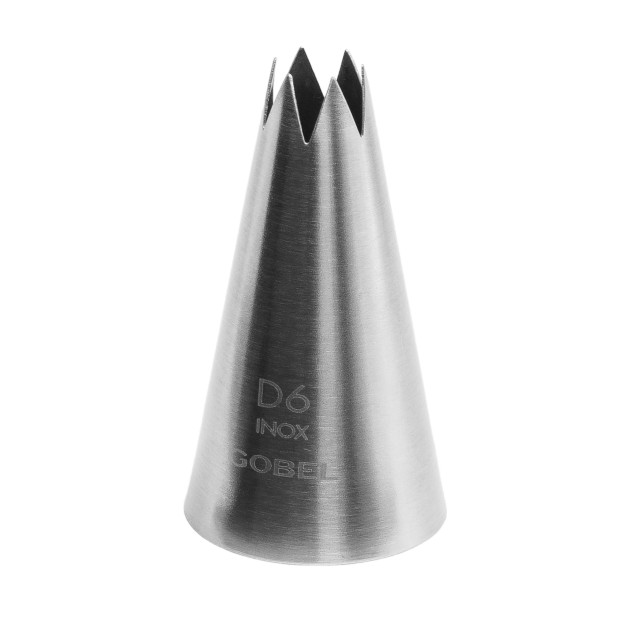 Douille Cannelée en Inox Ø 11 mm 6 Dents Gobel