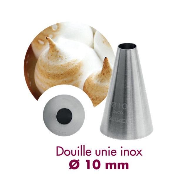 Douille en Inox Lisse Gobel Douille en Inox Lisse Gobel