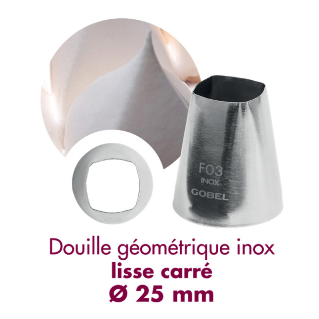 Douille Carrée en Inox Gobel Douille Carrée en Inox Gobel