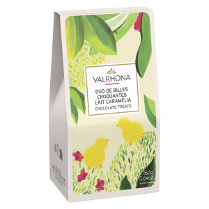 Duo de Billes au Chocolat Caramélia 160 g Valrhona Duo de Billes au Chocolat Caramélia 160 g Valrhona