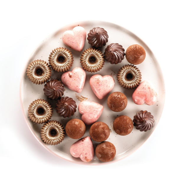 Moule en Silicone pour Truffes au Chocolat