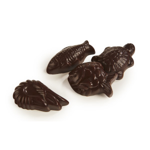 Friture Chocolat Noir Fourré Praliné Ariel 1kg Pralibel Friture Chocolat Noir Fourré Praliné Ariel 1kg Pralibel