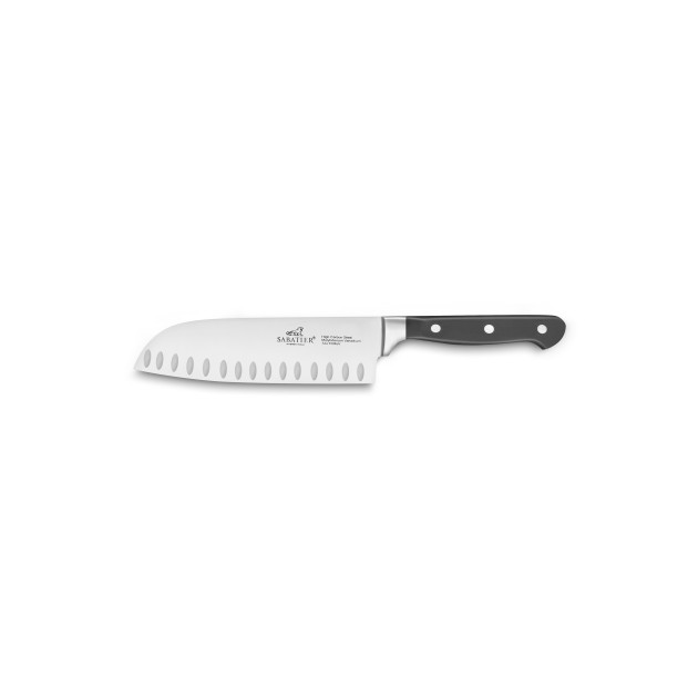 Couteau Santoku Alvéolé