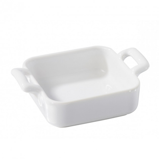 FIN DE SERIE Mini Ramequin Carre Blanc 7x7 cm Belle Cuisine Revol
