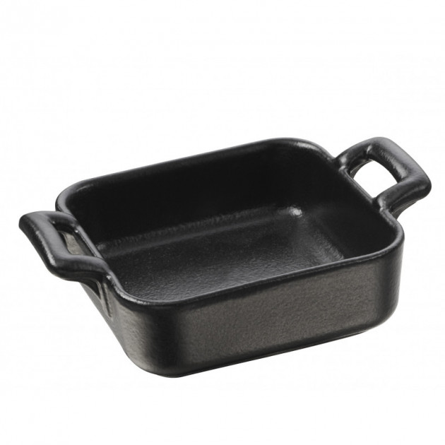 Mini Ramequin Carre Noir 7x7 cm Belle Cuisine Revol