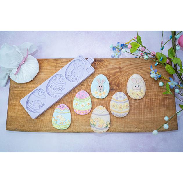 Moule Silicone pour Décors de Pâques Moule Silicone pour Décors de Pâques