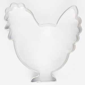 Emporte-Pièce Inox Poule 6 cm Cookie Cutters Emporte-Pièce Inox Poule 6 cm Cookie Cutters