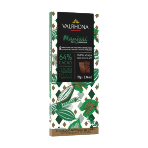 Tablette de Chocolat Noir Manjari 64% 70 g Valrhona Tablette de Chocolat Noir Manjari 64% 70 g Valrhona