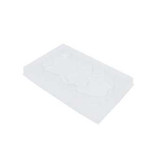 Blister Transparent Tablette Chocolat Lapin (x100) Chocolate World Blister Transparent Tablette Chocolat Lapin (x100) Chocolate World