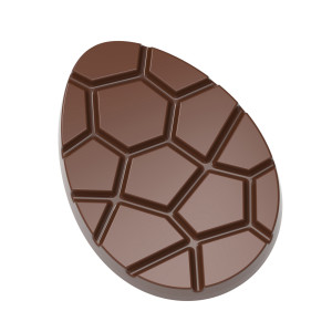 Moule Chocolat Caraque Œuf de Pâques (x21) Chocolate World Moule Chocolat Caraque Œuf de Pâques (x21) Chocolate World