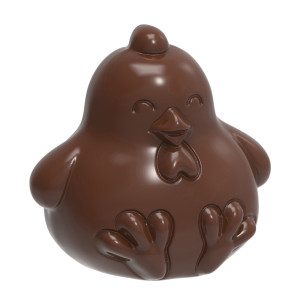 Moule Chocolat Poule Ronde 6 x 5,7 cm (x8) Chocolate World Moule Chocolat Poule Ronde 6 x 5,7 cm (x8) Chocolate World
