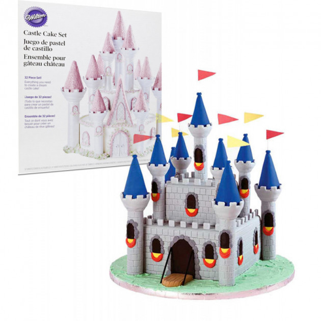 Kit Décoration Gâteau Château Wilton - , achat acheter  vente