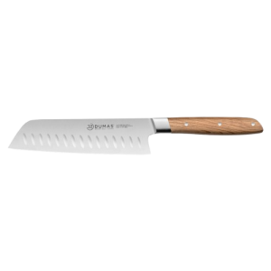 Couteau Santoku 18 cm Chêne Vert Signature 32 Dumas Couteau Santoku 18 cm Chêne Vert Signature 32 Dumas