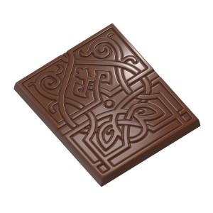 Moule Chocolat Caraque Orientale (x10) Chocolate World Moule Chocolat Caraque Orientale (x10) Chocolate World