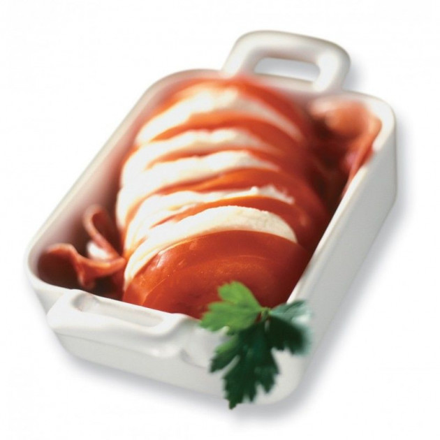 Tomate Mozzarella servie dans un ravier/ramequin Revol Tomate Mozzarella servie dans un ravier/ramequin Revol
