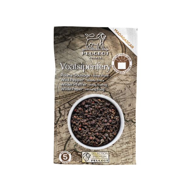 Poivre Sauvage de Voatsiperifery Sachets 20 g (x3) Peugeot