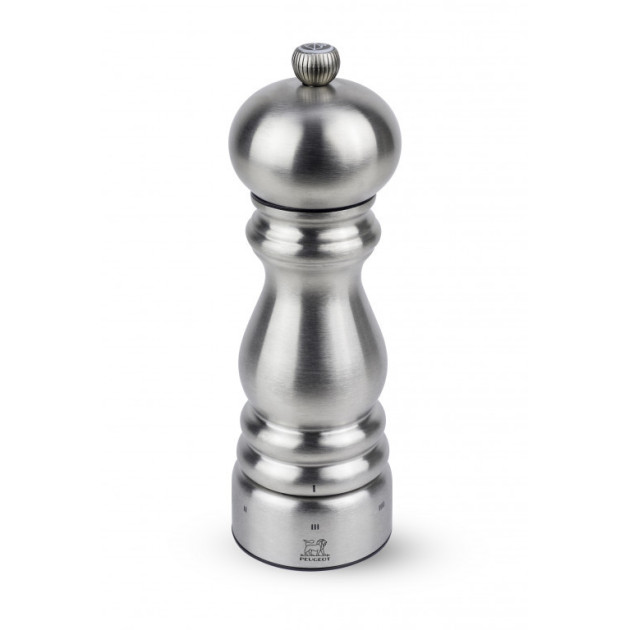 FIN DE SERIE Moulin à Sel Paris Chef U'Select 18 cm Inox Peugeot
