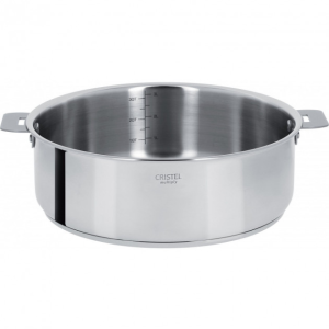Sauteuse Casteline Ø 28 cm Manche Amovible Inox Cristel Sauteuse Casteline Ø 28 cm Manche Amovible Inox Cristel
