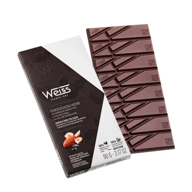 Tablette de Chocolat Noir Chouchou 72% 90 g Weiss