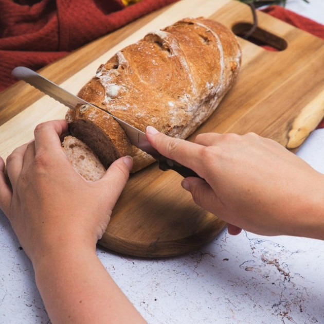 Couteau en Inox et Bois Couteau en Inox et Bois