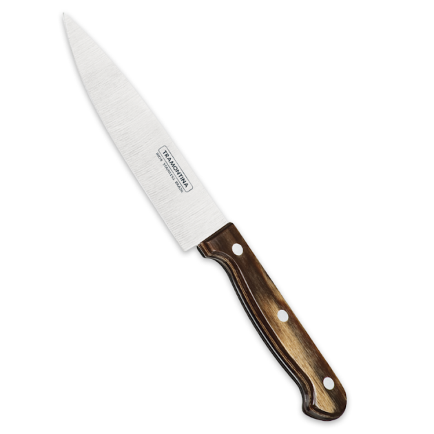 Couteau de Chef 20 cm Inox et Technobois Tramontina