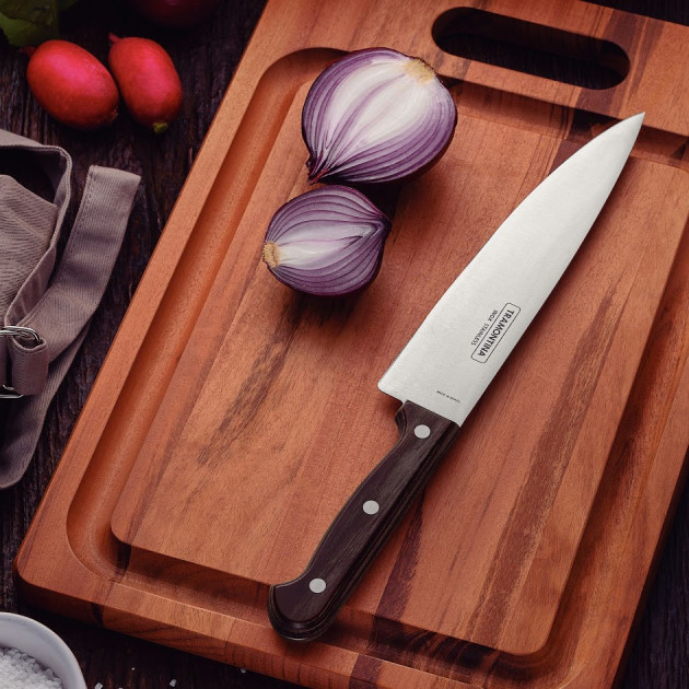 Couteau en Inox et Bois Couteau en Inox et Bois