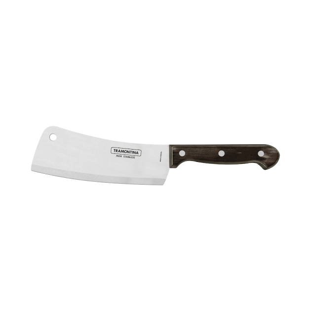 Feuille de Boucher Longue 16,4 cm Inox et Technobois Tramontina