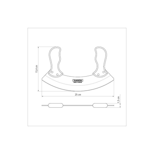 Berceuse de Cuisine en Inox et Bois Berceuse de Cuisine en Inox et Bois