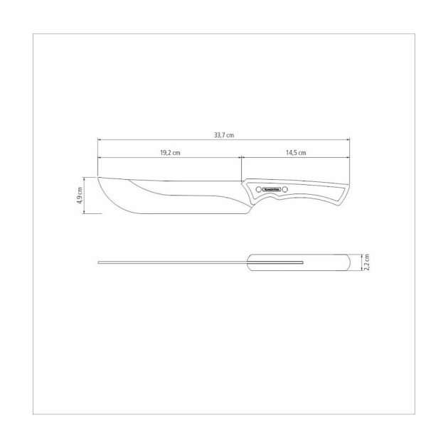 Couteau en Bois et Inox Couteau en Bois et Inox