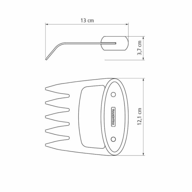 Griffe en Inox et Bois Griffe en Inox et Bois