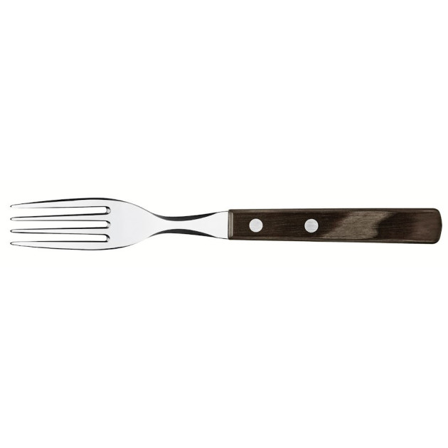 Fourchette Marron 20 cm Inox et Technobois Tramontina