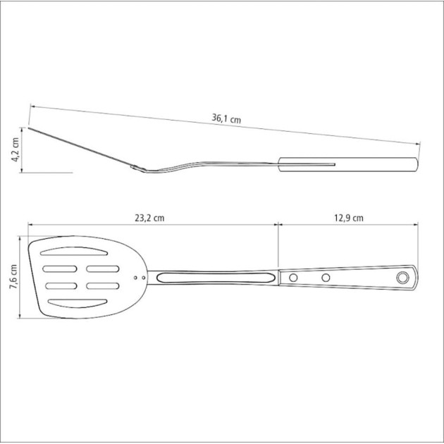 Dimension Grande Spatule Barbecue Dimension Grande Spatule Barbecue