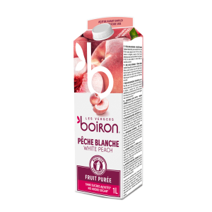 Purée de Pêche Blanche 1 L Boiron