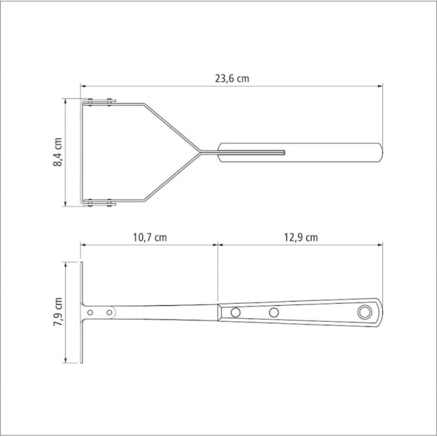 Dimension Écrase Purée Technobois Tramontina Dimension Écrase Purée Technobois Tramontina