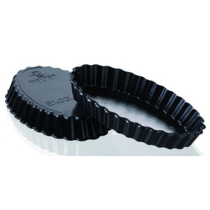 Tartelette ovale (Oblongue) Cannelée Exoglass® - Moule anti-adhésif Tartelette ovale (Oblongue) Cannelée Exoglass® - Moule anti-adhésif