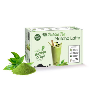 Kit Bubble Tea Matcha Latte Perles de Tapioca My Bubble Tea Kit Bubble Tea Matcha Latte Perles de Tapioca My Bubble Tea