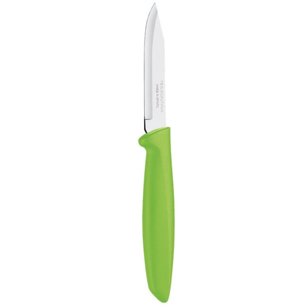 Couteau d'Office 8 cm Vert Inox Plenus Tramontina