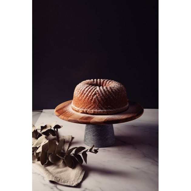 Présentoir à Gâteau en Bois  Présentoir à Gâteau en Bois