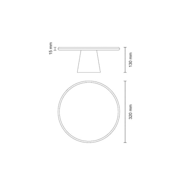 Dimension Présentoir à Gâteau 32 cm Dimension Présentoir à Gâteau 32 cm