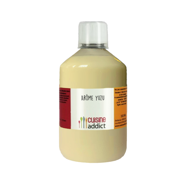 Arôme Alimentaire Naturel Yuzu 500 ml Cuisineaddict  Arôme Alimentaire Naturel Yuzu 500 ml Cuisineaddict