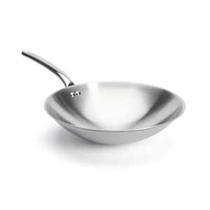 Wok Inox Ø 36 cm De Buyer Wok Inox Ø 36 cm De Buyer