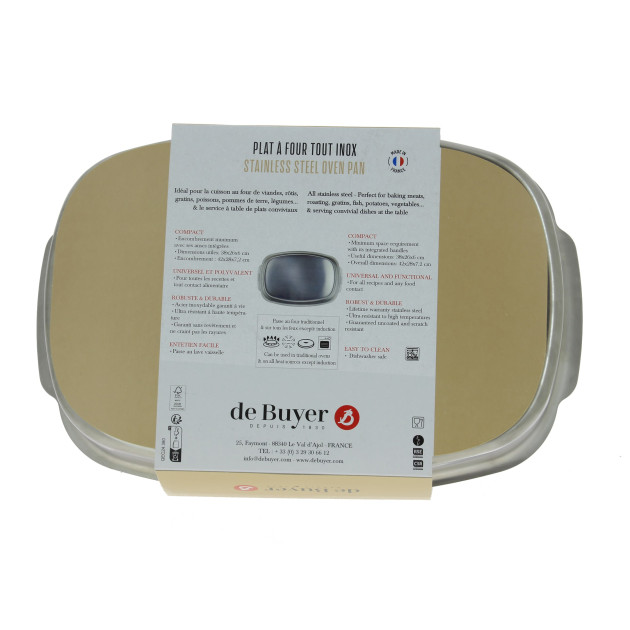 Plat De Buyer Qualité Professionnelle