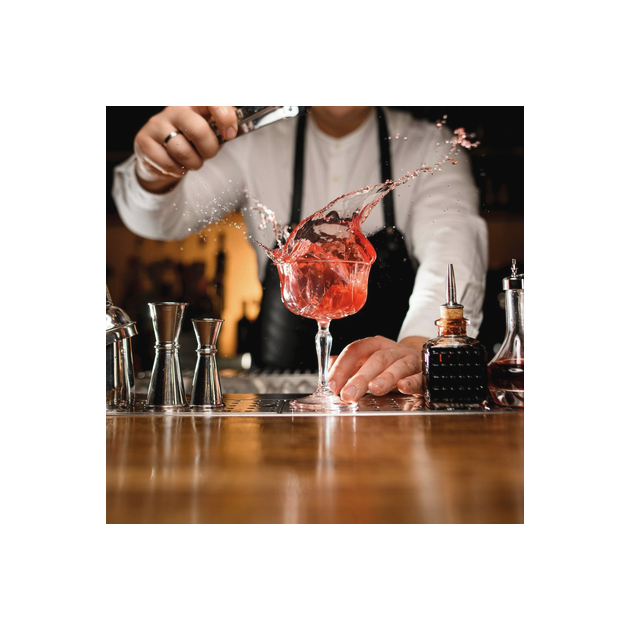 Martini Bubble Gum Fraise avec Sirop Monin Martini Bubble Gum Fraise avec Sirop Monin