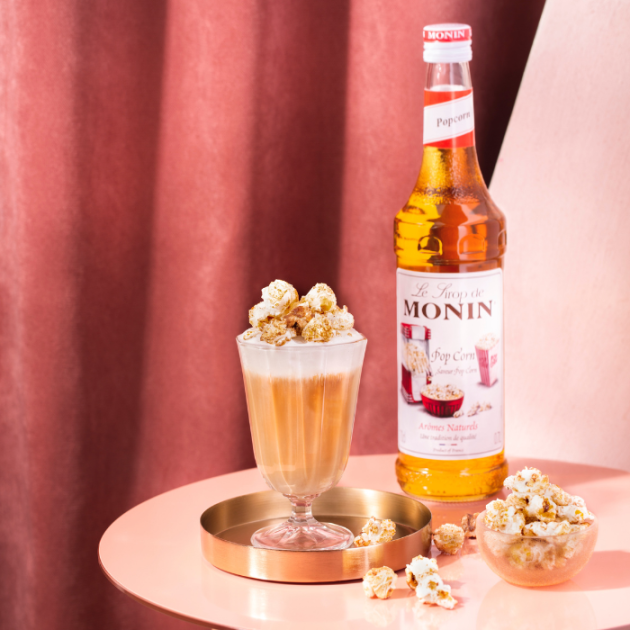 Latte Pop Corn Sirop Pop Corn Monin Latte Pop Corn Sirop Pop Corn Monin