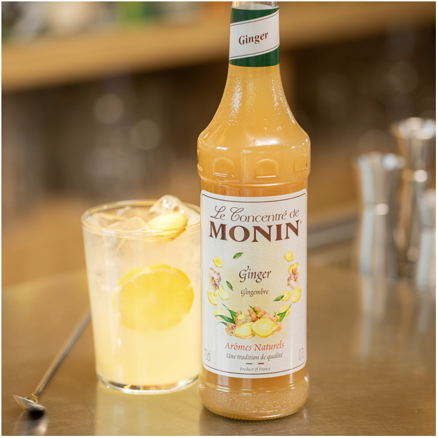 Limonade avec Sirop Gingembre Monin Limonade avec Sirop Gingembre Monin