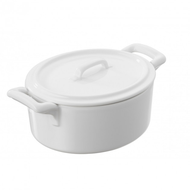 Mini Cocotte Ovale Blanche 8cl Belle Cuisine Revol